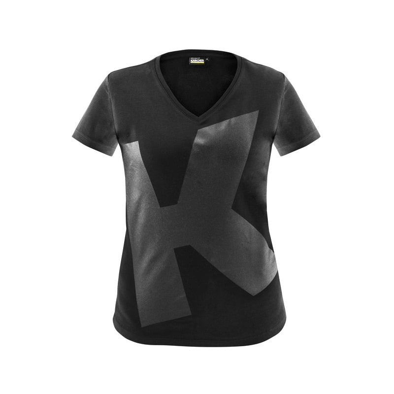 Damen T-Shirt schwarz K-LINE Größe XXL