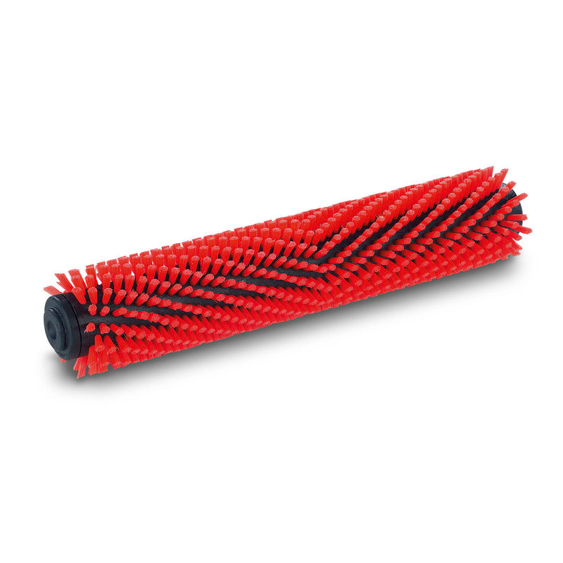 Walzenbürste, Mittel, Rot, 300 mm