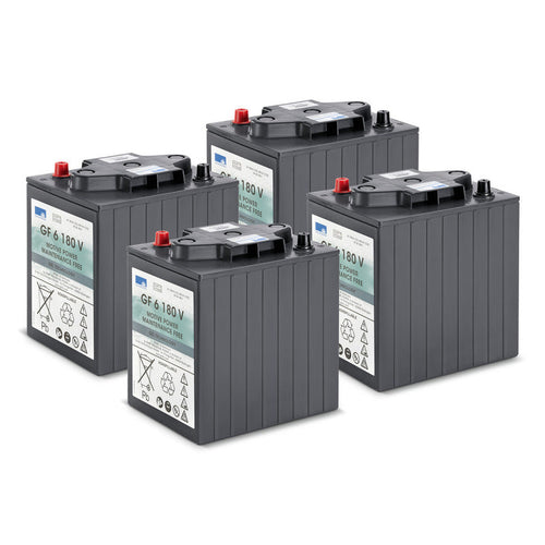 Batteriesatz, 24 V, 180 Ah, Wartungsfrei