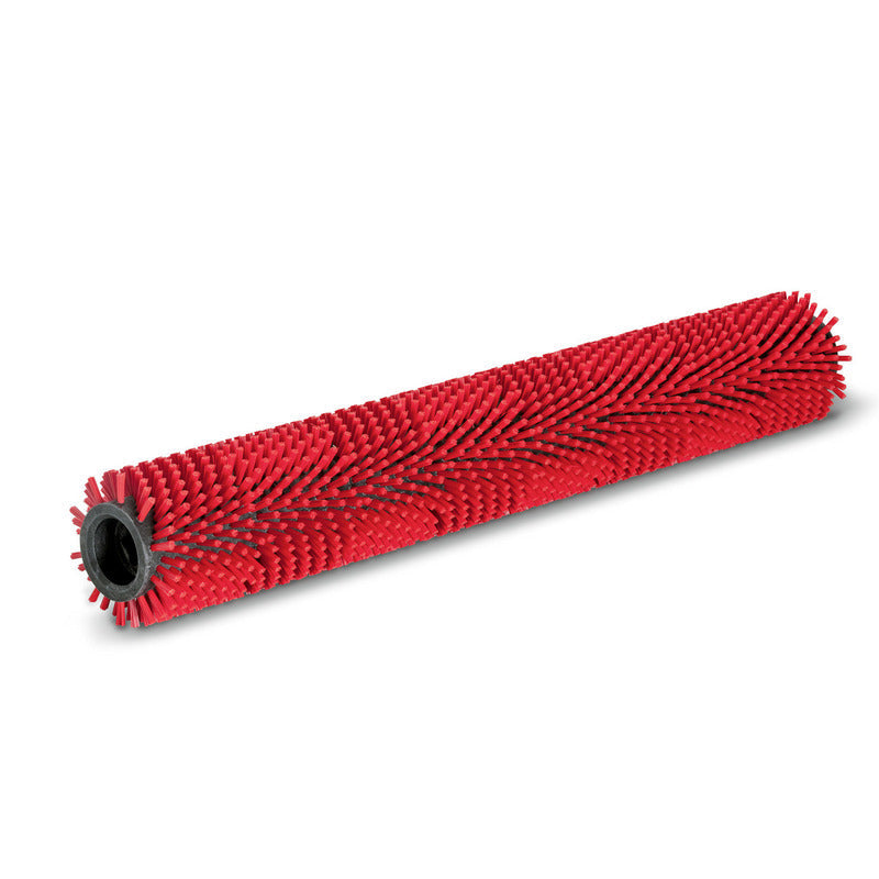 Walzenbürste, Mittel, Rot, 638 mm