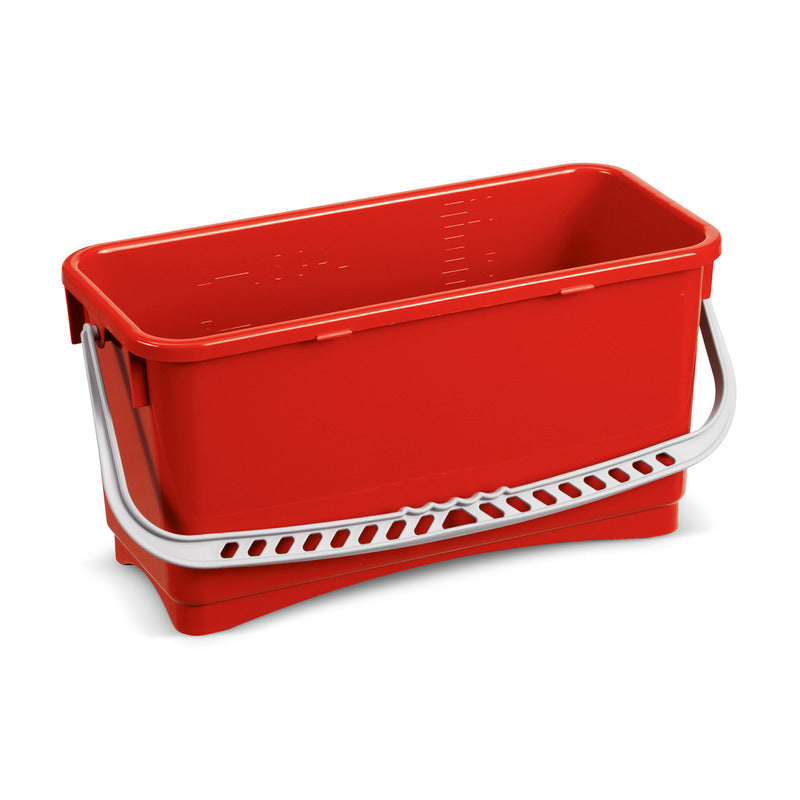 20 l Rechteckiger Eimer, rot