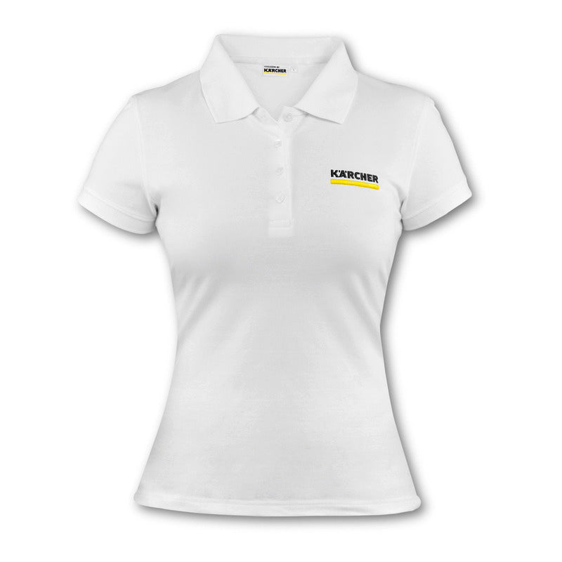 Poloshirt Damen weiß, Gr. XL