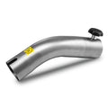 Handgriff gebogen 45° Edelstahl DN40