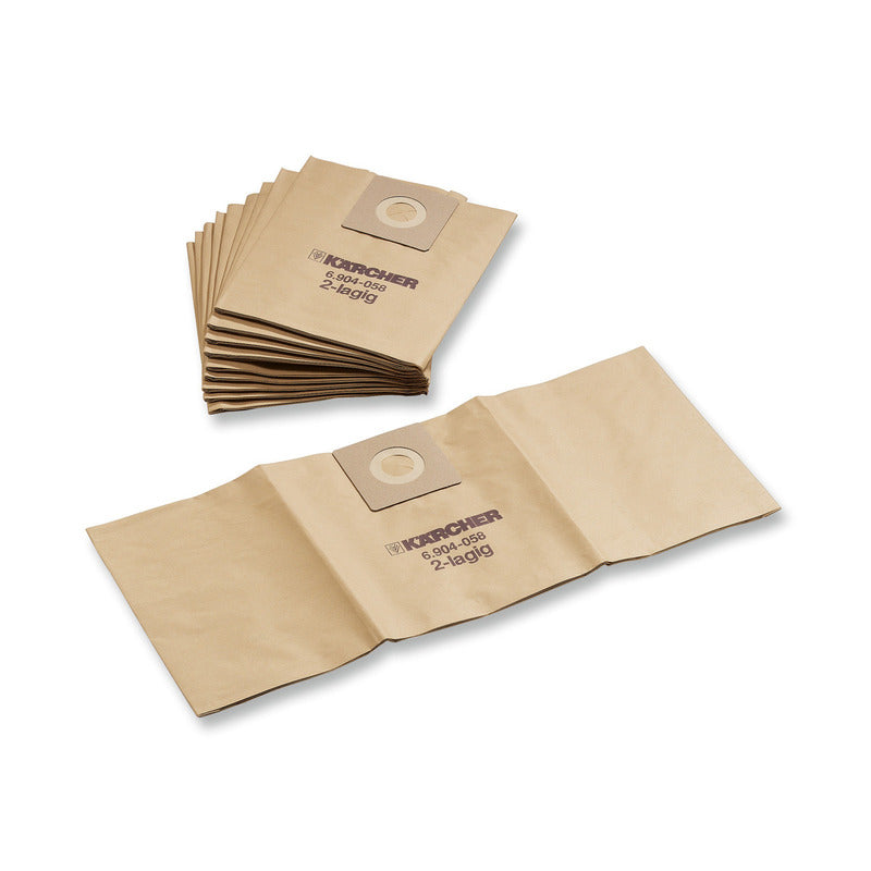 Papierfiltertüten, 5 Stück, NT 25, NT 35, NT 45, NT 360, NT 361, NT 561, NT 611