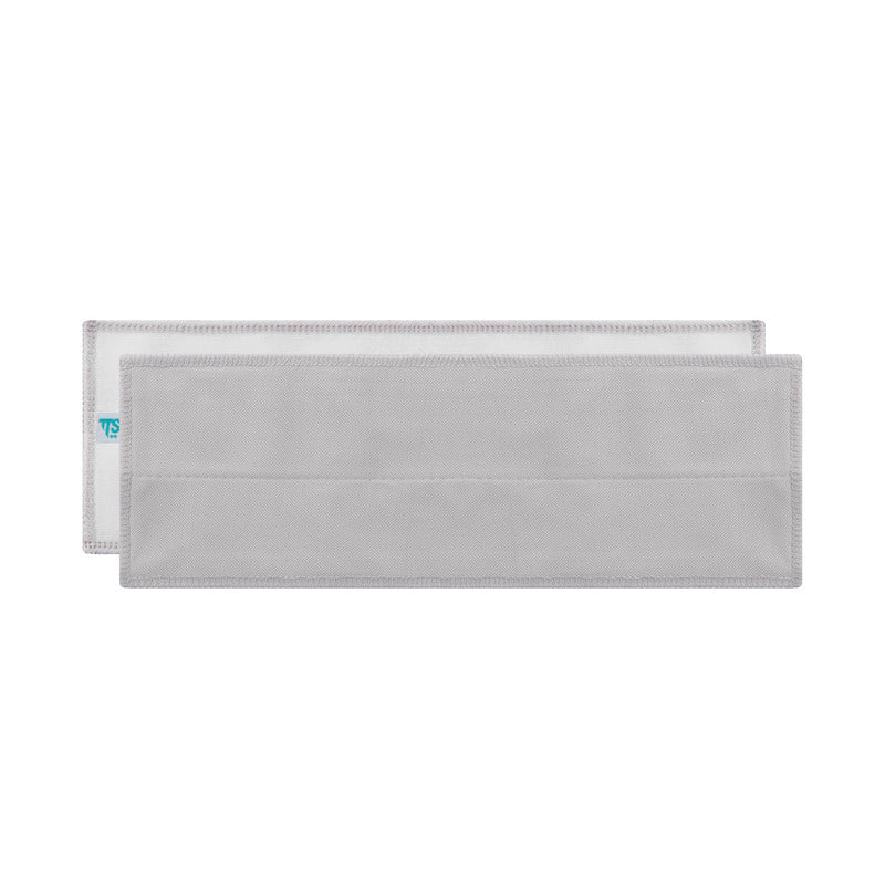Mikrofaserklettmopp Glas 30cm (5 Stück)