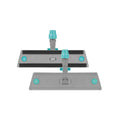 Kletthalter mit Block System, 40 cm