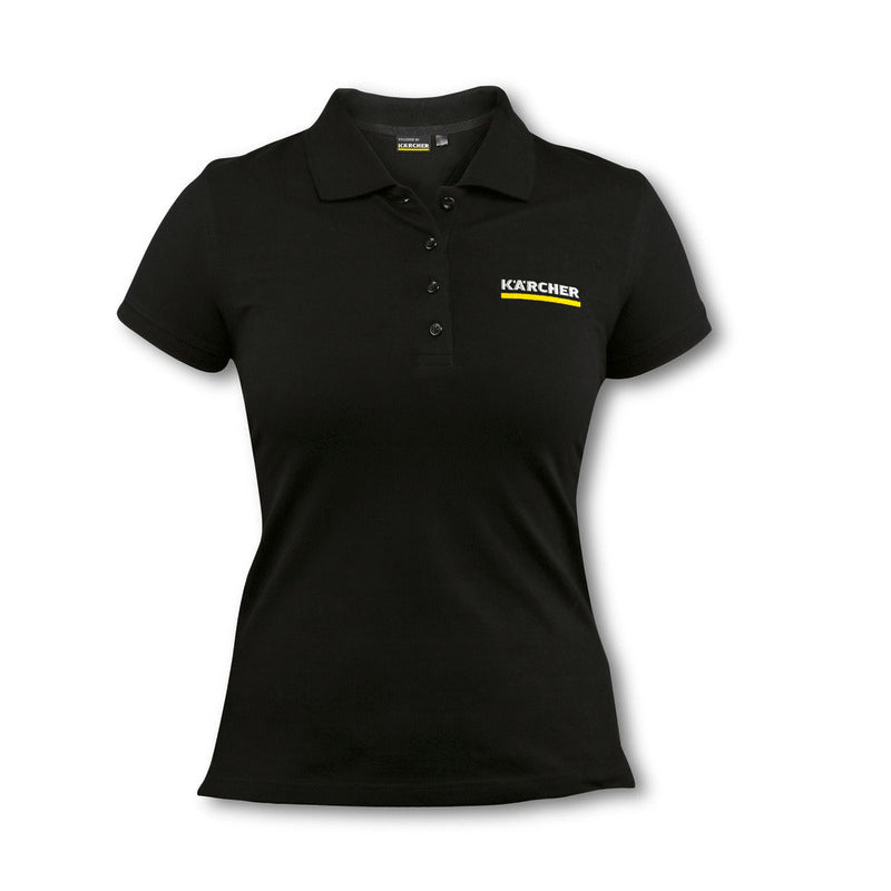 Poloshirt Damen schwarz, Gr. S