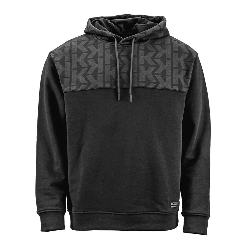 Hoodie K-LINE Black Pattern unisex, Größe S