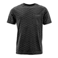Herren T-shirt K-LINE Black pattern, Größe M