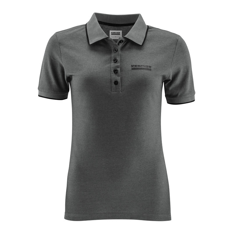 Poloshirt Damen anthrazit, Gr. S