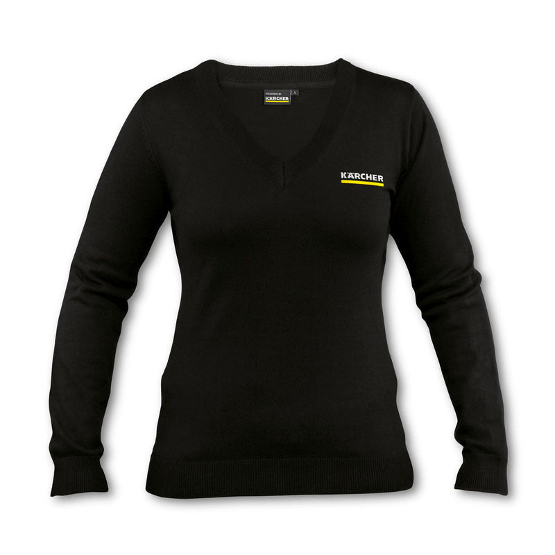 Feinstrickpullover Damen mit V-Ausschnitt, Gr. S