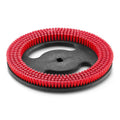 Scheibenbürste, Mittel, Rot, 280 mm