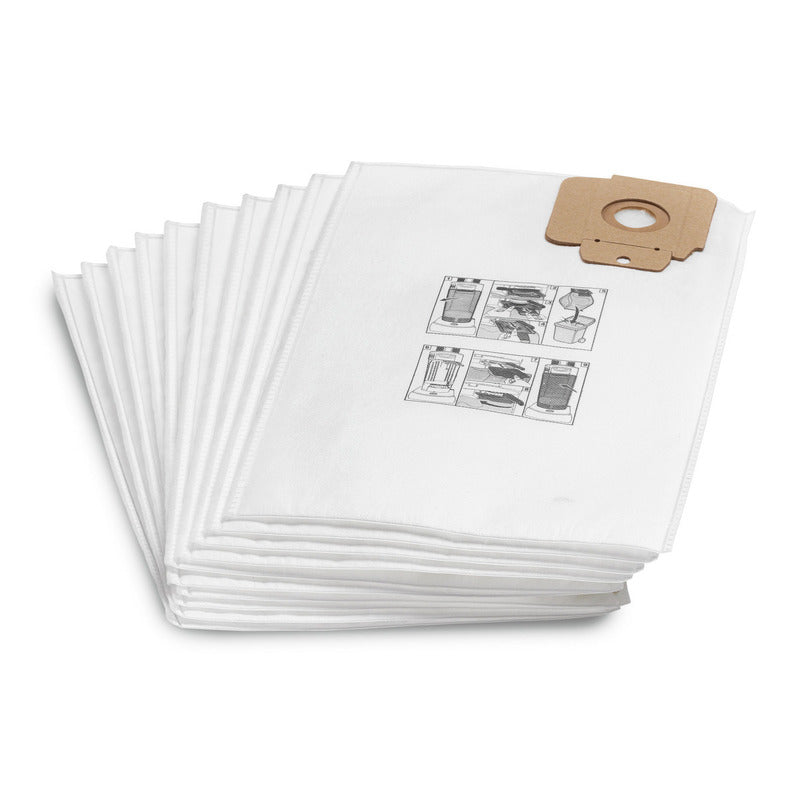 Vliesfiltertüten, 10 Stück, CV 30/1, CV 38/1, CV 38/2, CV 48/2