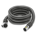 Schlauch PVC, Edelstahl-Schlauchanschlussstücke, DN 50, 5 m