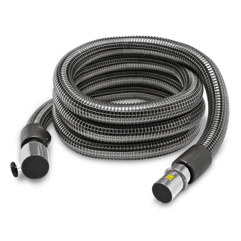Schlauch PVC, Edelstahl-Schlauchanschlussstücke, DN 50, 5 m