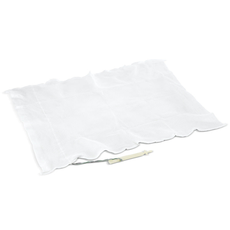 Moppnetz mit Zugband weiß 70 l
