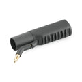1. Punktstrahldüse 2. Adapter für Rundbürsten und Fugendüse für SGV Dampfsauger, Länge 185 mm