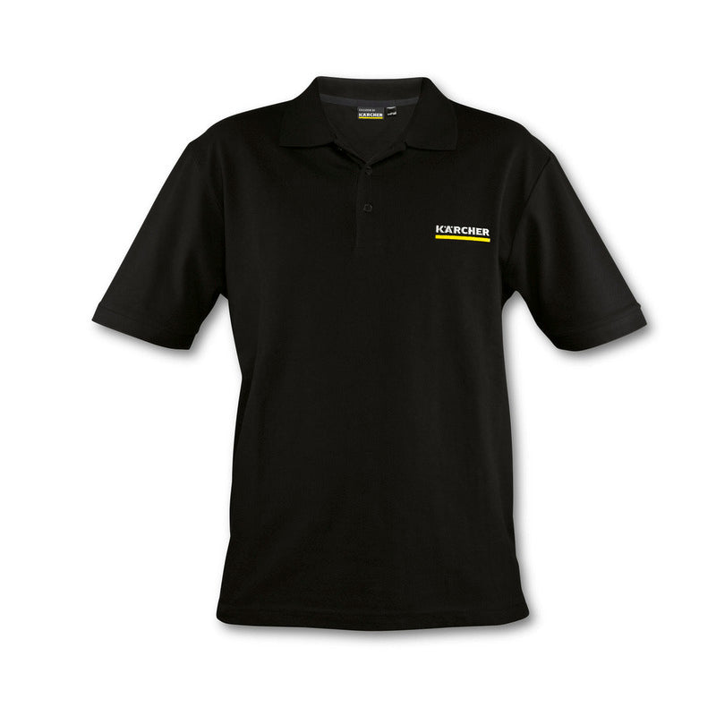 Poloshirt Herren schwarz, Gr. XL