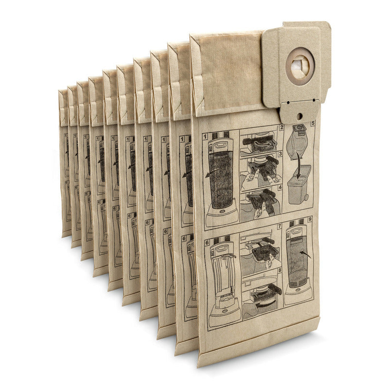 Papierfiltertüten, 10 Stück, CV 30/1, CV 38/1, CV 38/2, CV 48/2